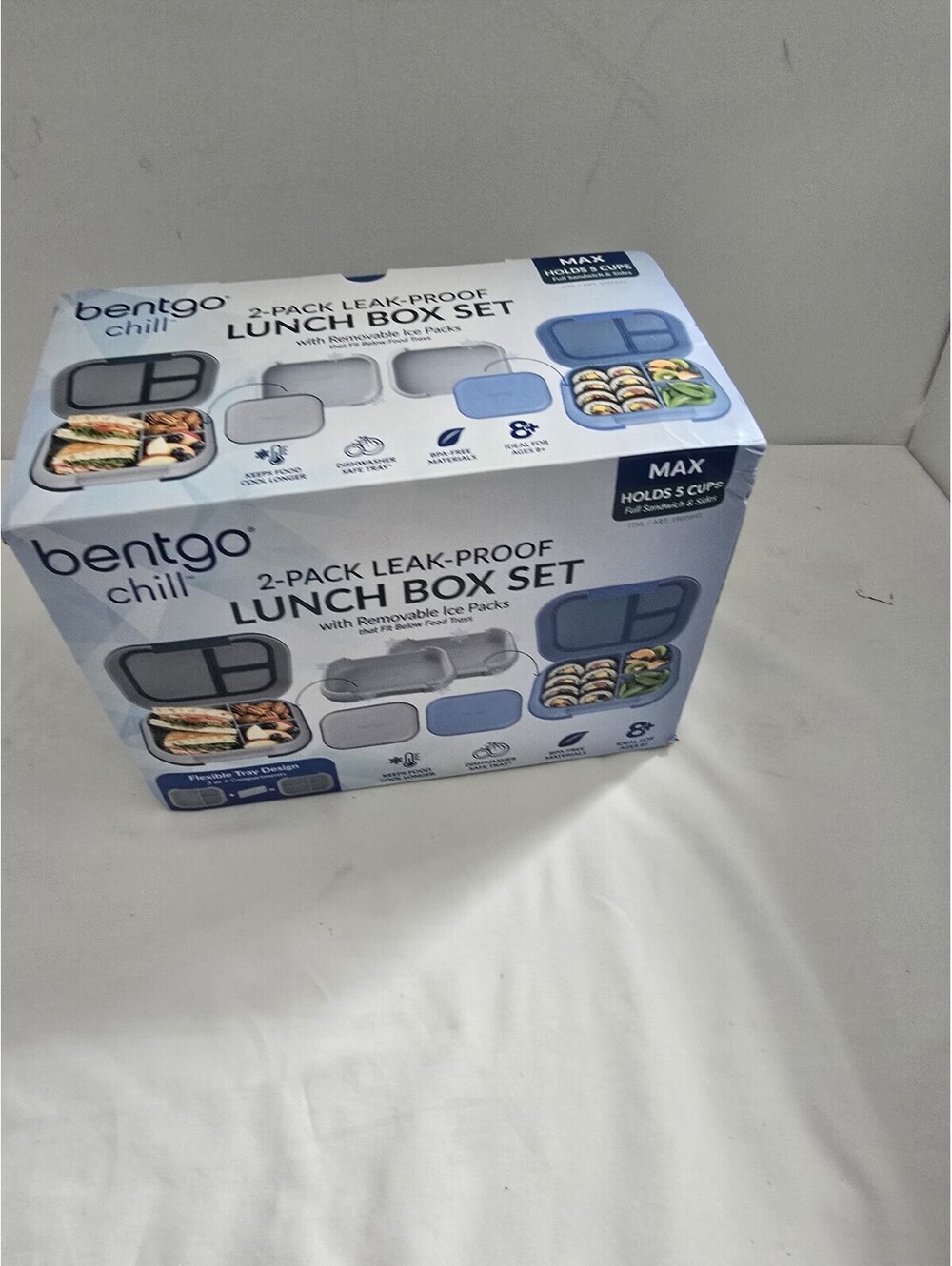 Bentgo Chill 2-Pack Leak-Proof Lunch Box Set